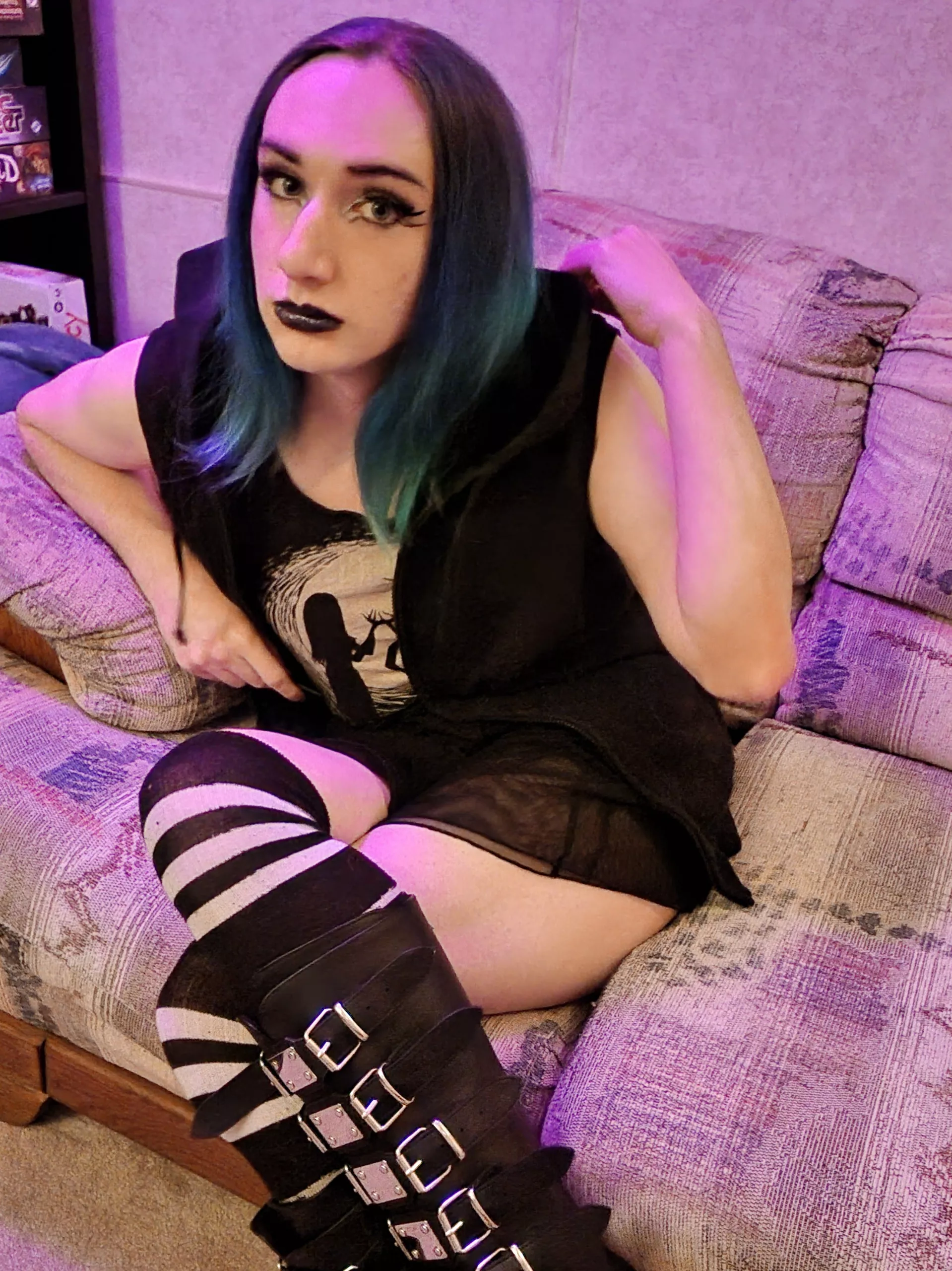 Stuck at work all day today but I was really happy with how these photos turned out so heres another one