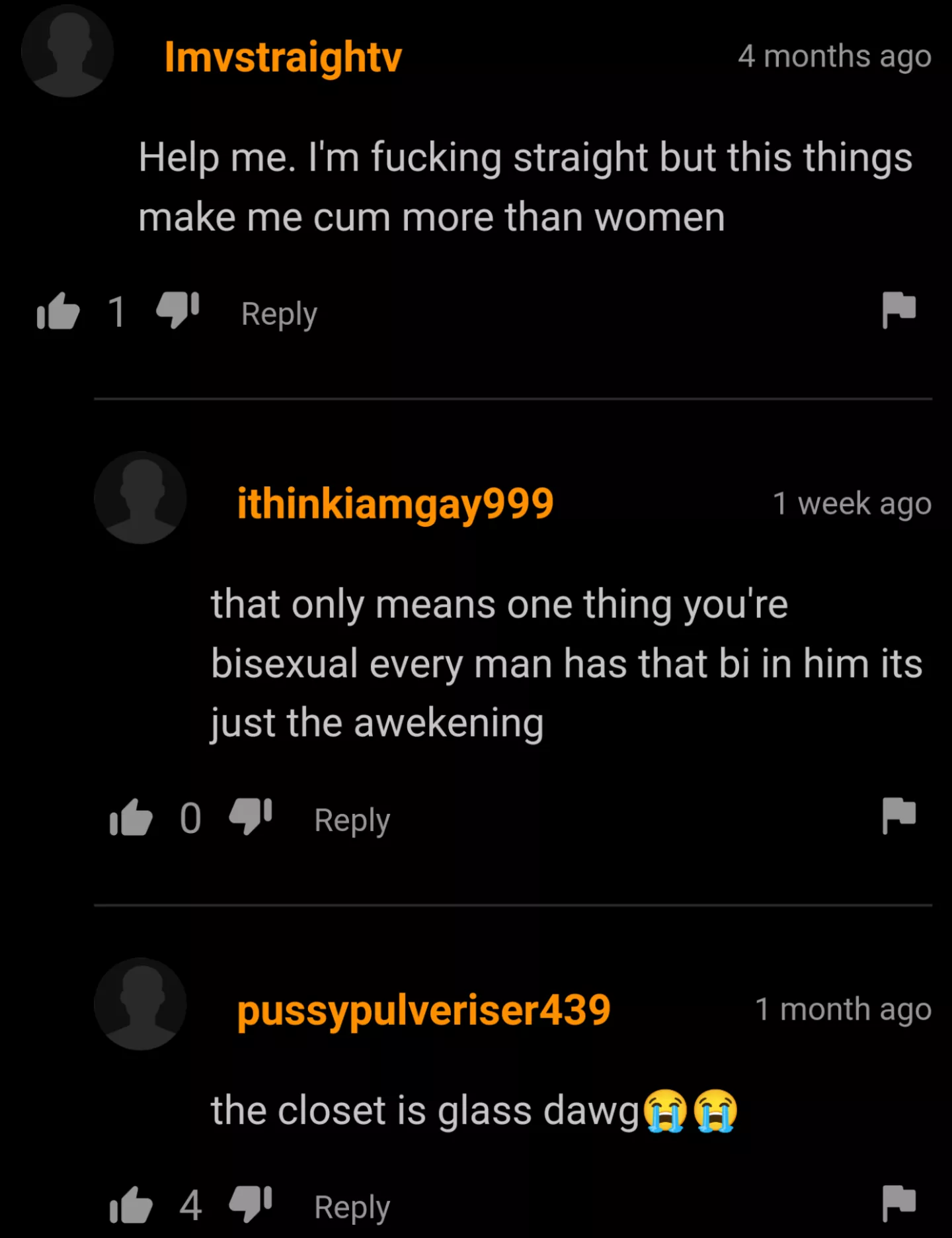 the closet door doesn't even exist at this point