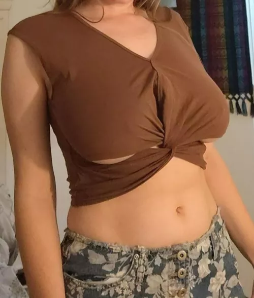 Think I can wear my sister’s top? She is yelling at me for some reason