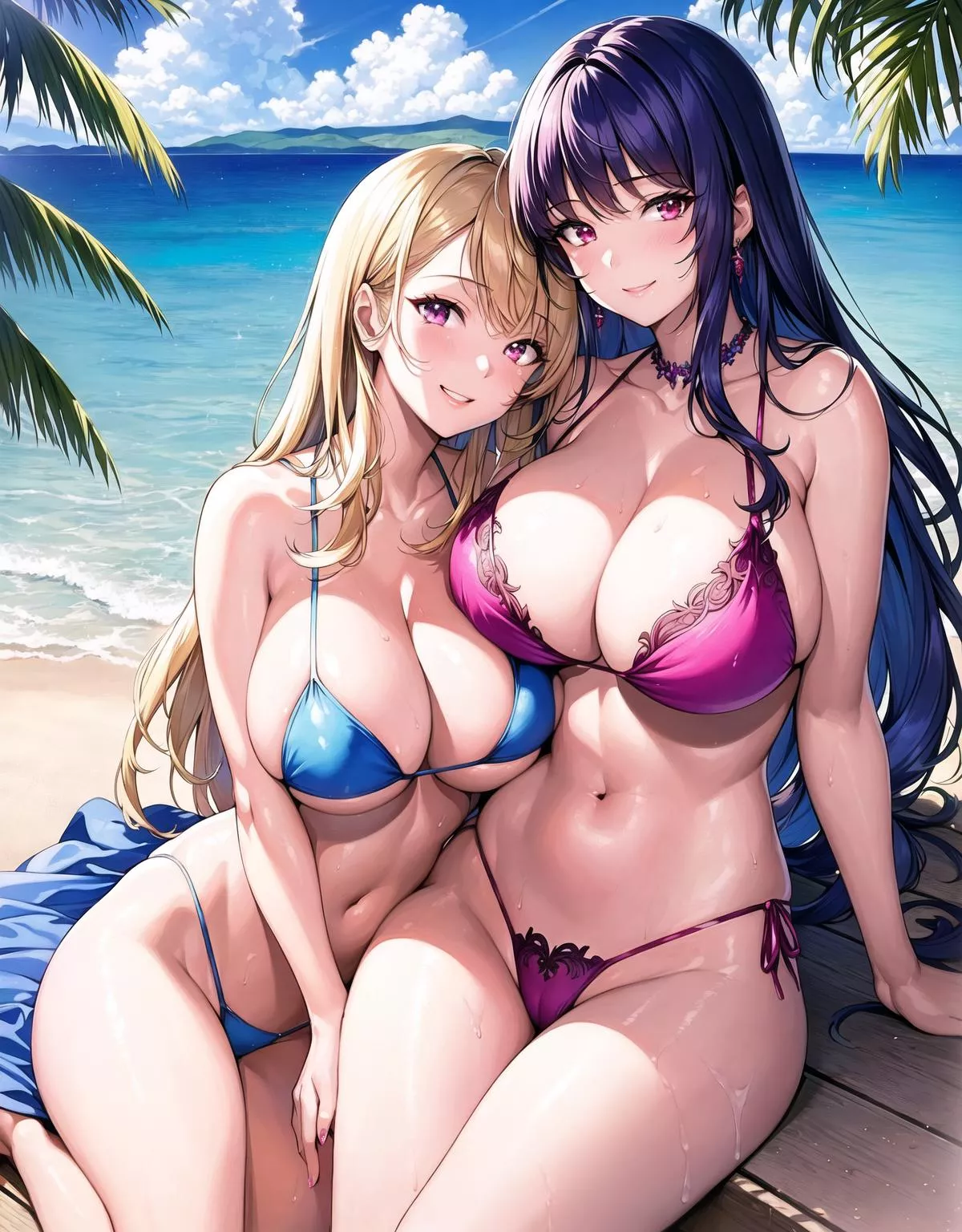 Together at the Beach