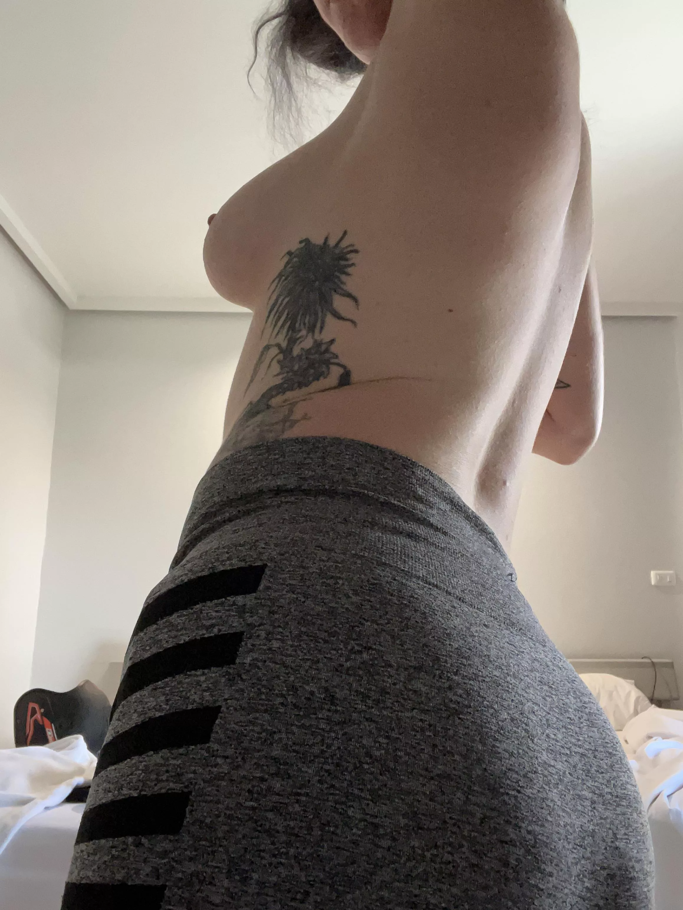 Wanna take my shorts down?