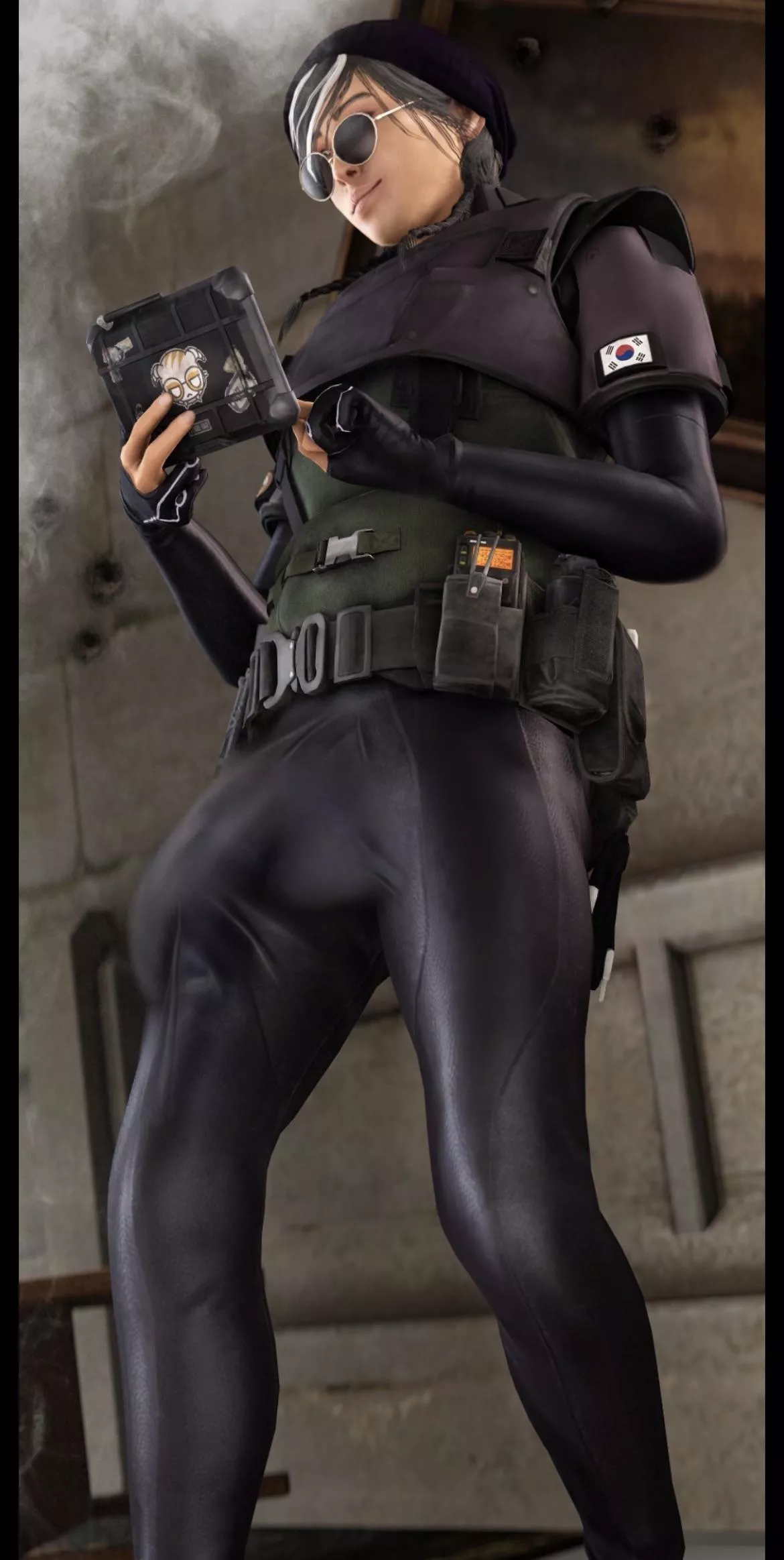 “What could she be watching on those cams?” (DentolSFM)