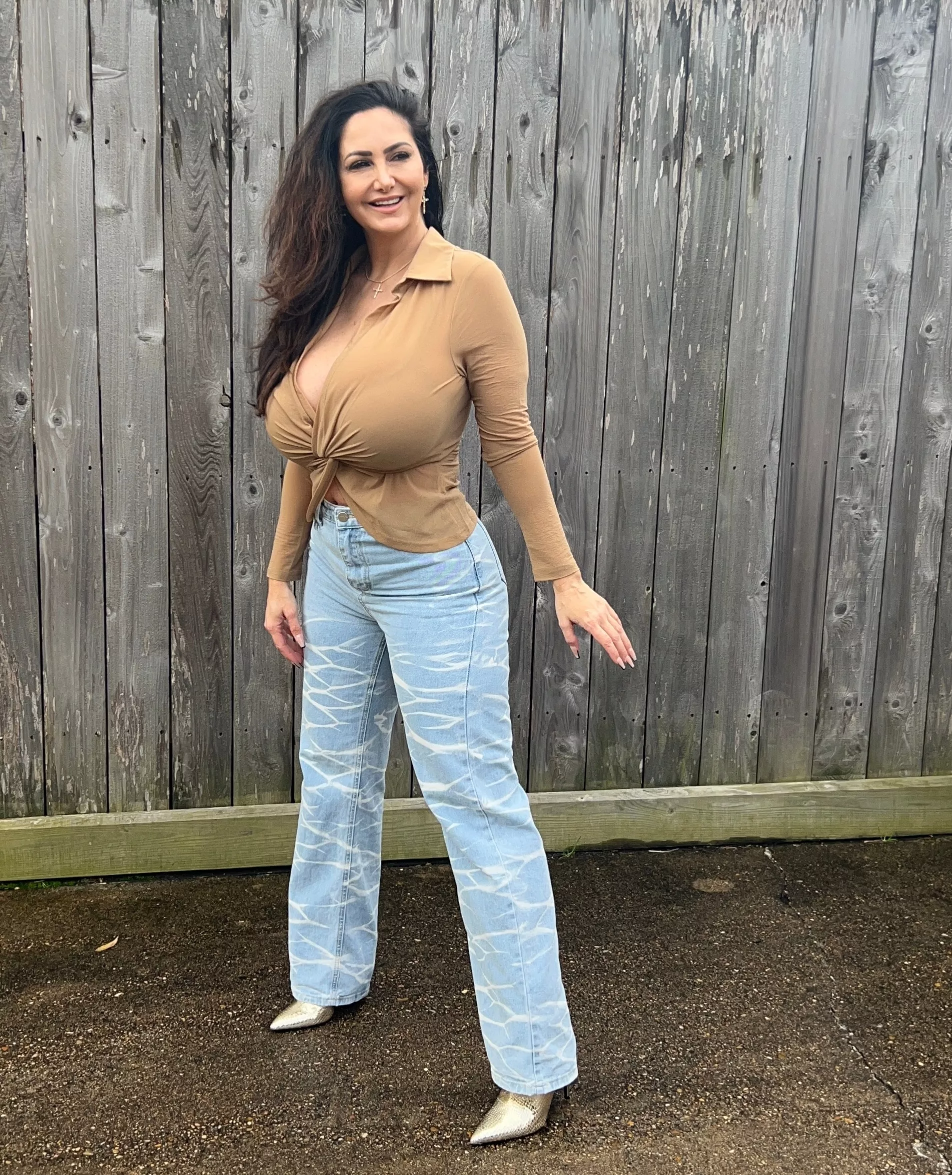 Bigger than her Head.