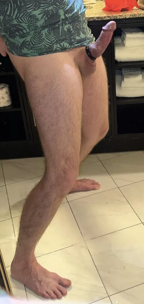 Dad’s feet and cock (43)