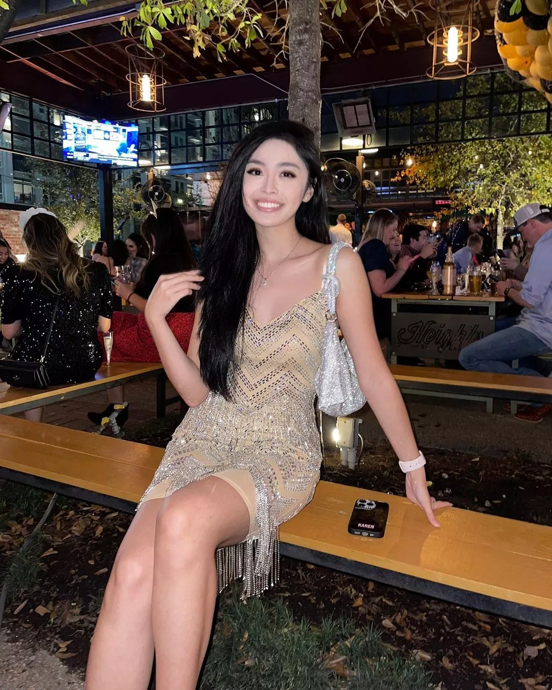 Dressed for drinks