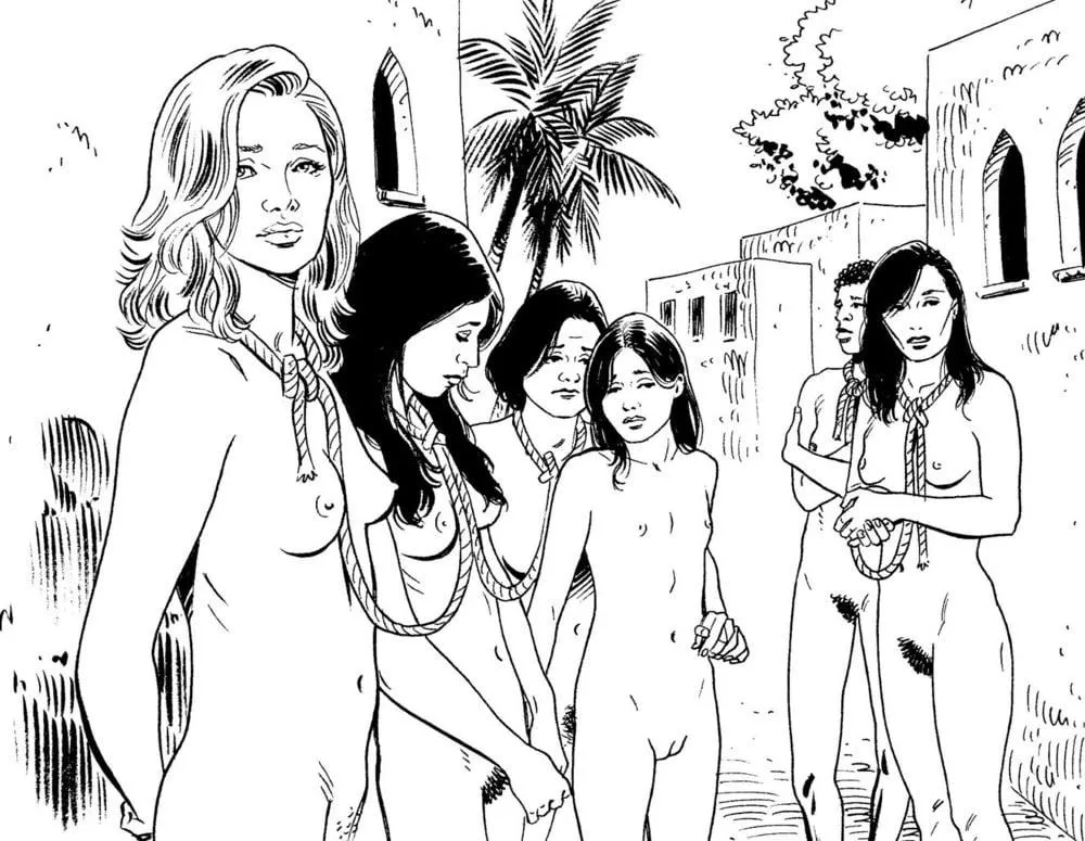 Female Slaves Prepared for Sale