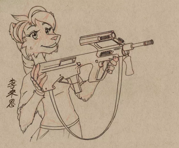 Gun Day Sunday 127! (Art By Me)