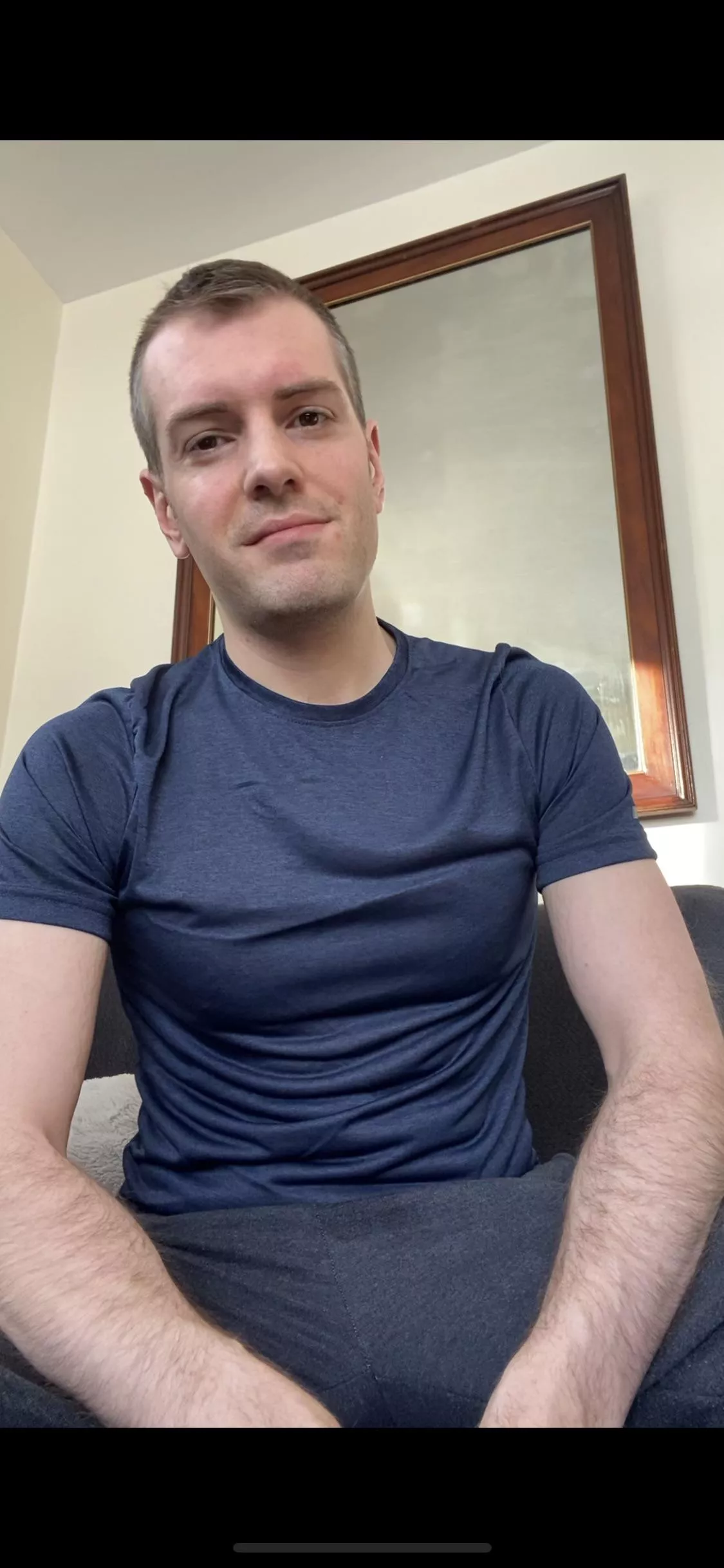 Half decent attempt at a smile…