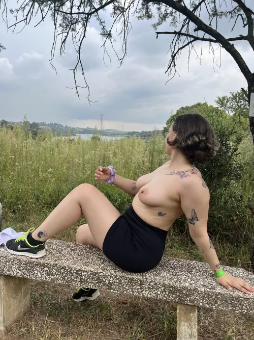 Hiking with me is fun