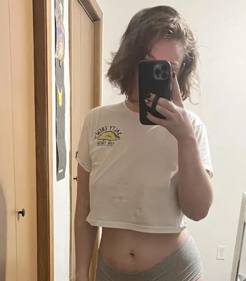 I love being braless, at the gym, store, church