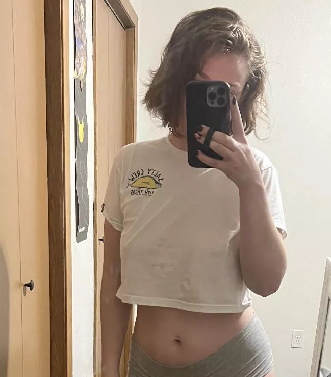 I love being braless, at the gym, store, church