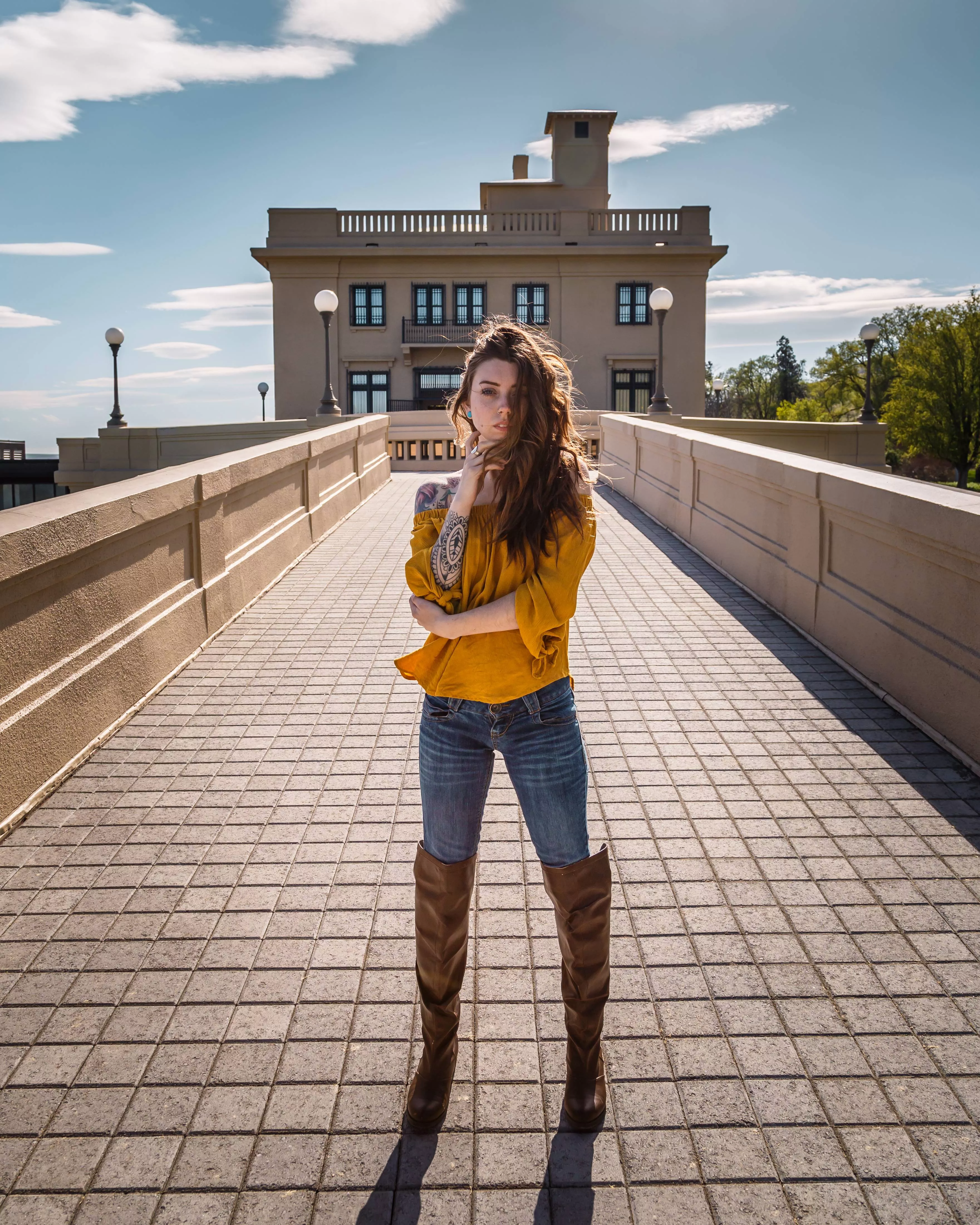 I love these jeans on me!