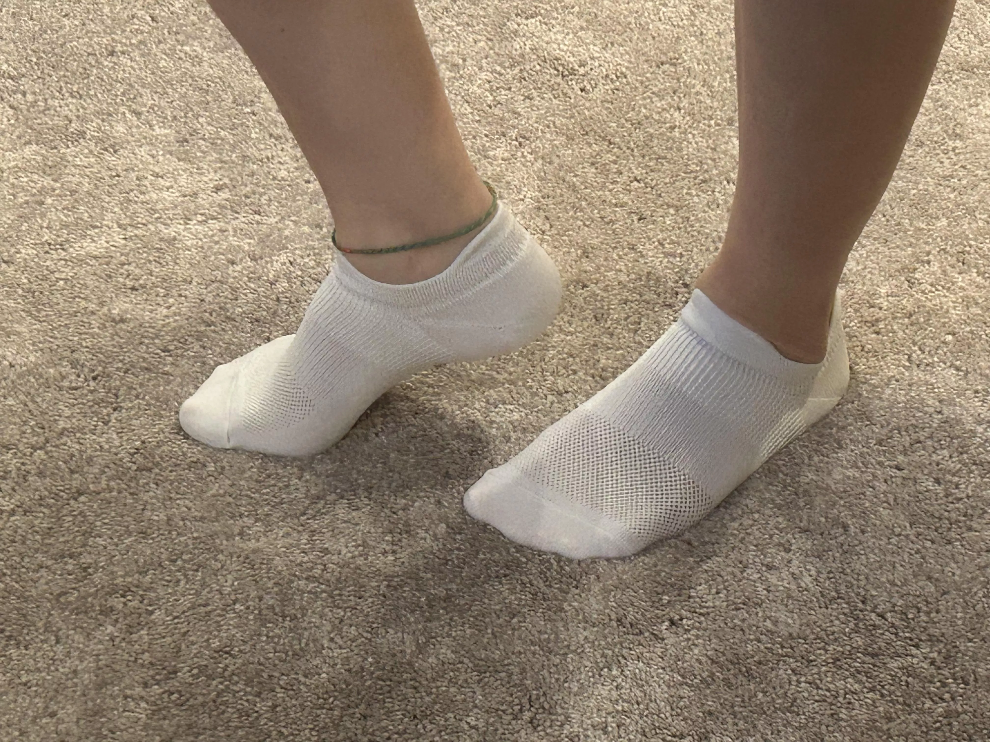 I love wearing nothing but my socks!