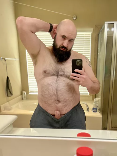 I should shower, but lounging in gray sweats on Sunday Funday is a more enticing option…