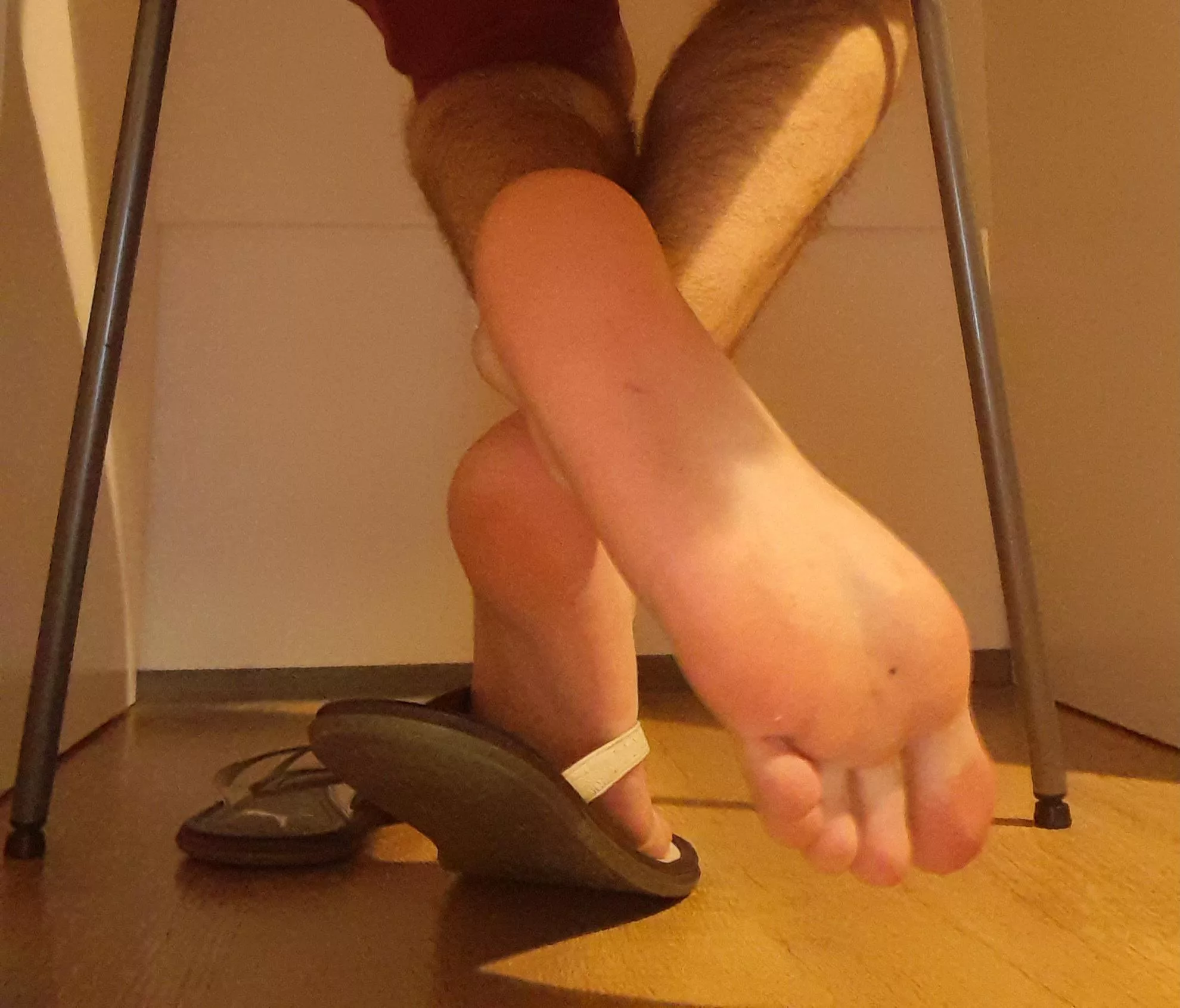 I sure hope there's no one secretly jerking off to my feet rn! ;)