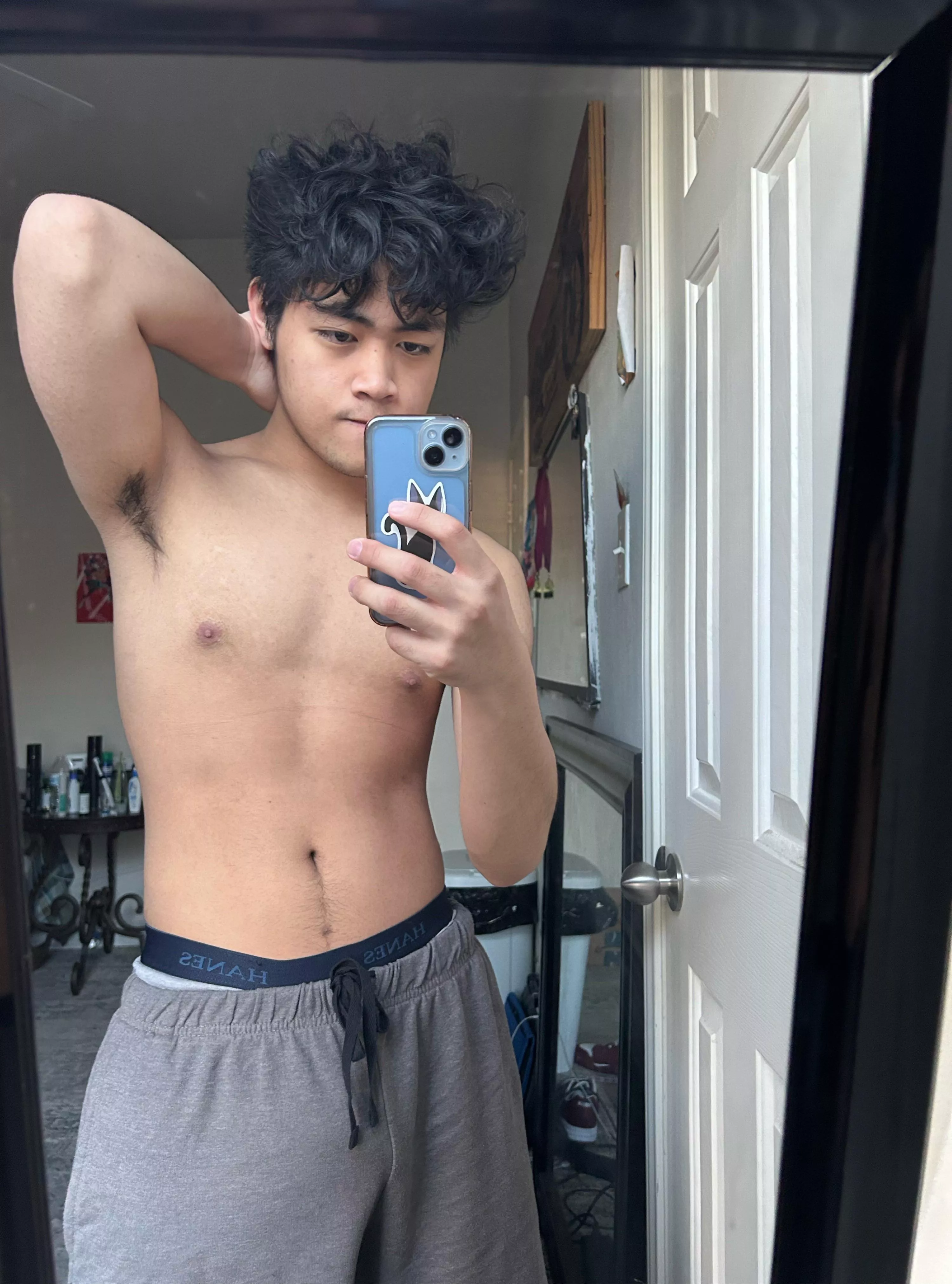 just finished working out