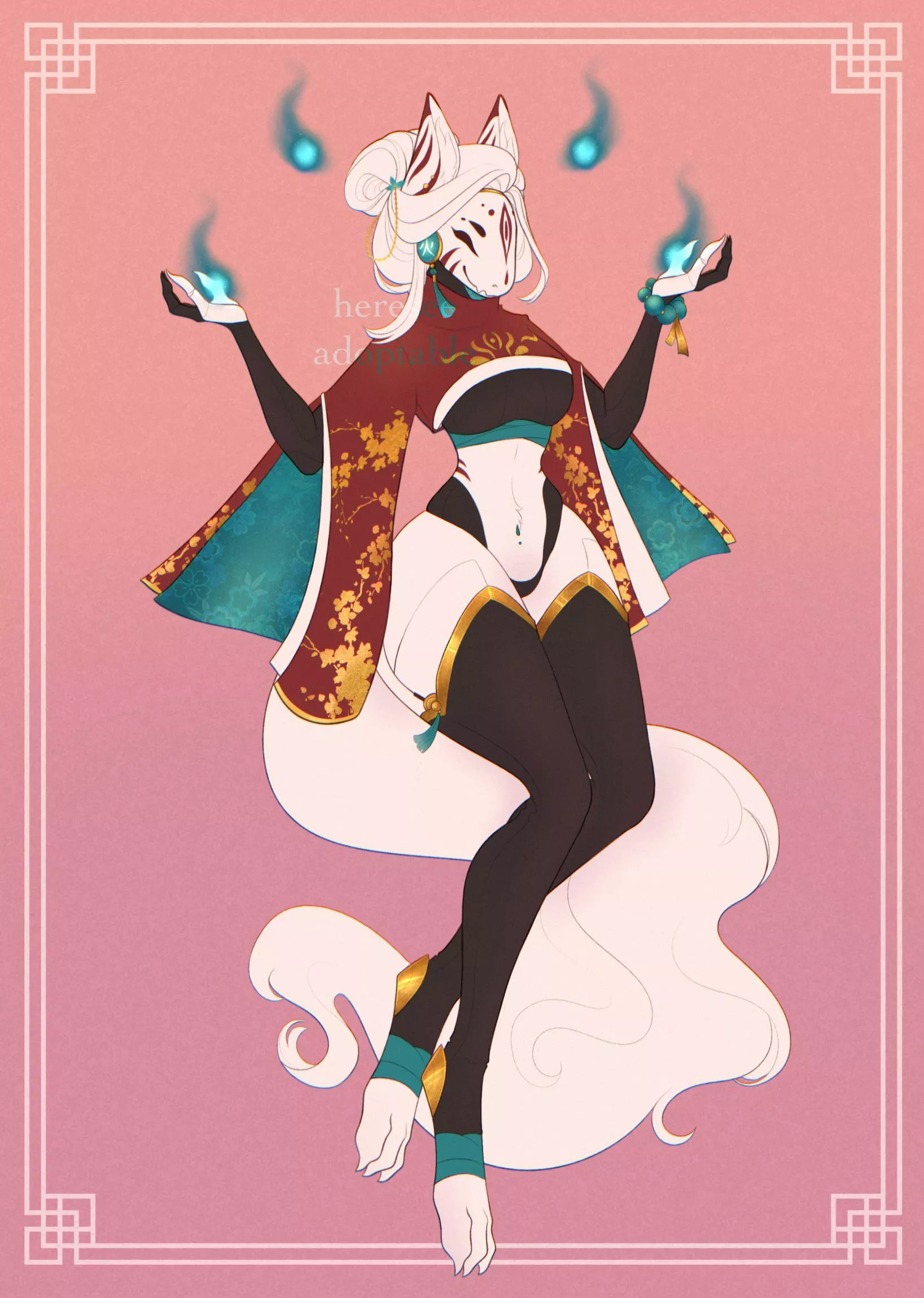 kitsune toaster up for sale uvu [art by me]