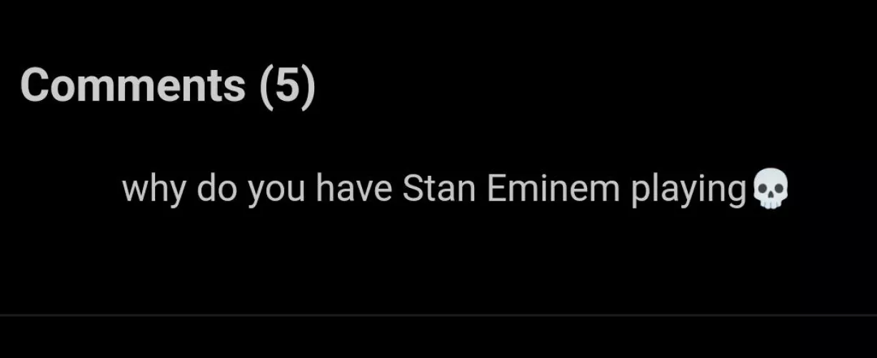 not a fan of Eminem