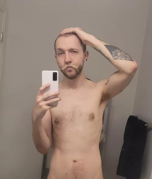 post workout photo. recently been working on my fitness