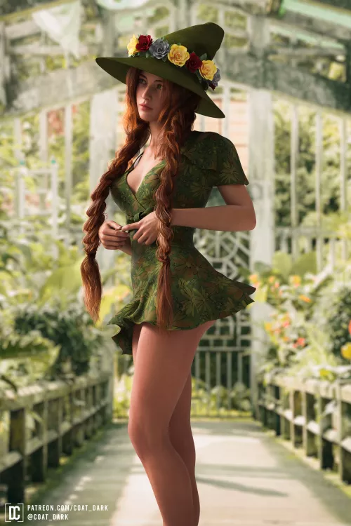 Professor Mirabel Garlick - Try to use Leviosa (coat_dark) [Hogwarts Legacy]