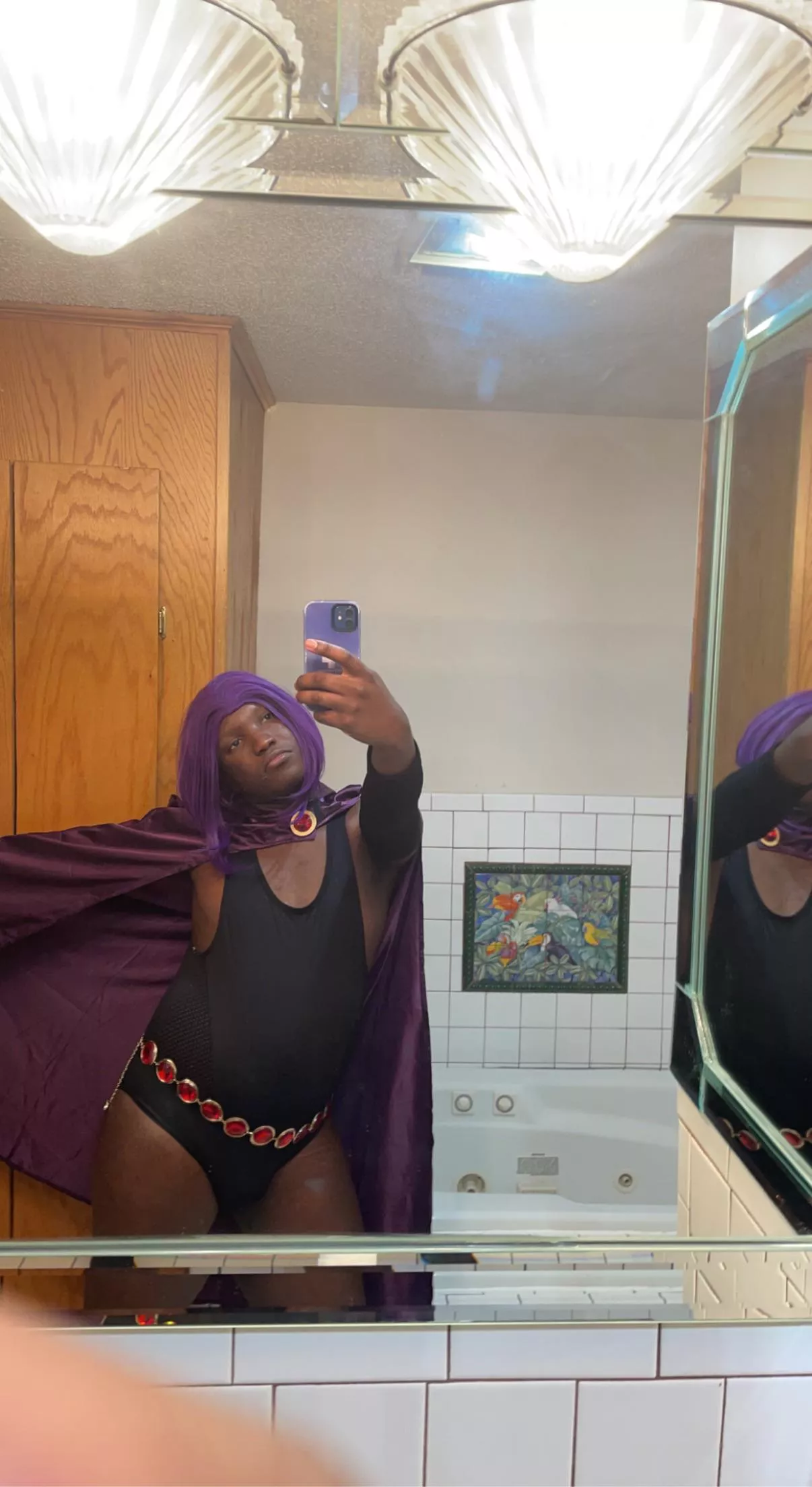 Raven for Halloween last year.