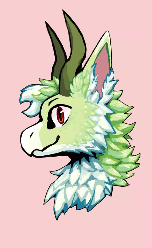 Recent art i got (by u/fiery_lotus, tysm :3)