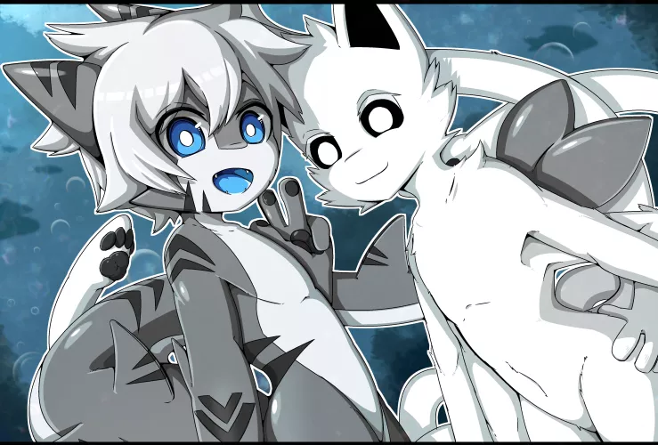 Shark and Squib [Commissions open :D]