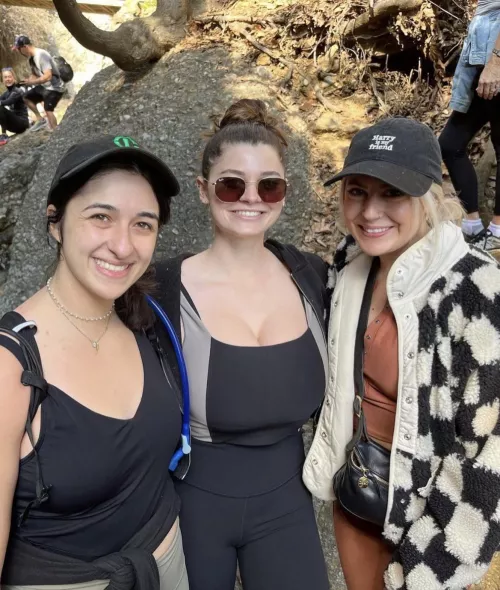 She is massive compared to her friends