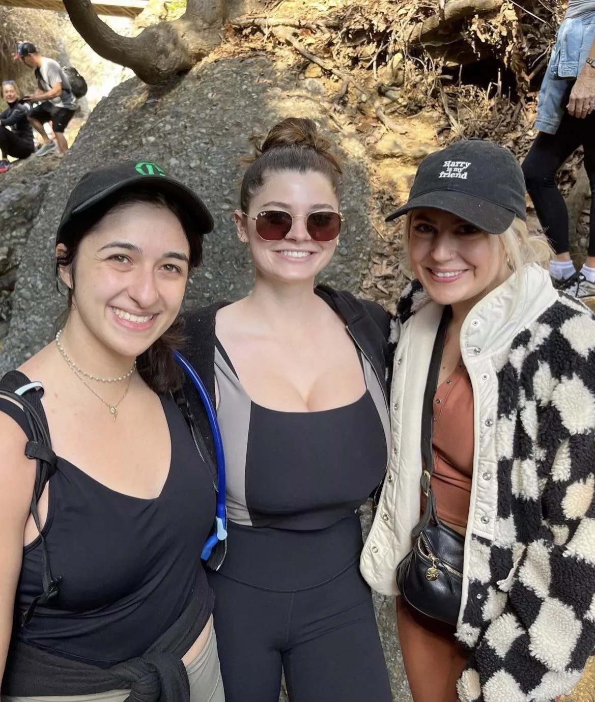 She is massive compared to her friends