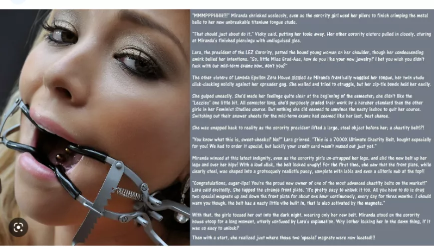 She'd better start taking yoga classes...