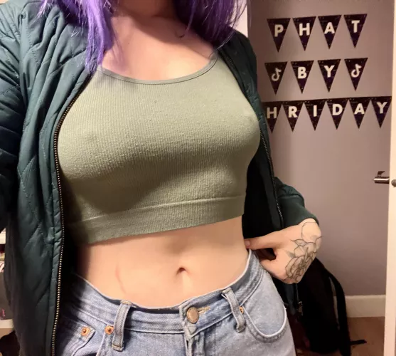 So cold I’ve got a jacket on 🥶