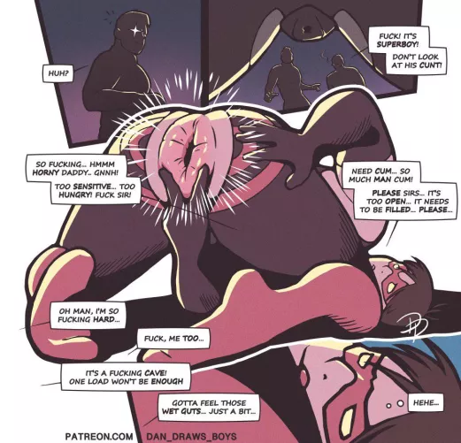 Superboy's massive super cunt — DanDrawsBoys #063