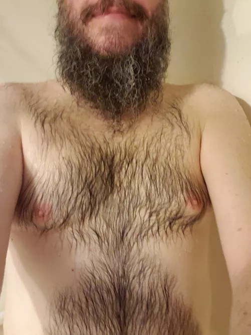 This is for anyone that wants to see a chubby guy in the shower