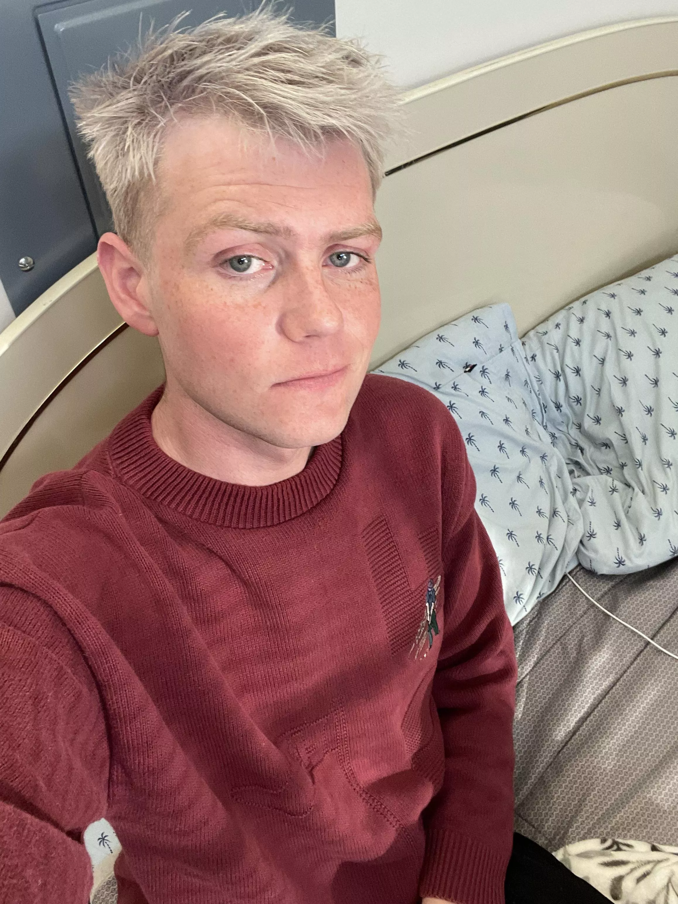 Thrifted a new sweater today