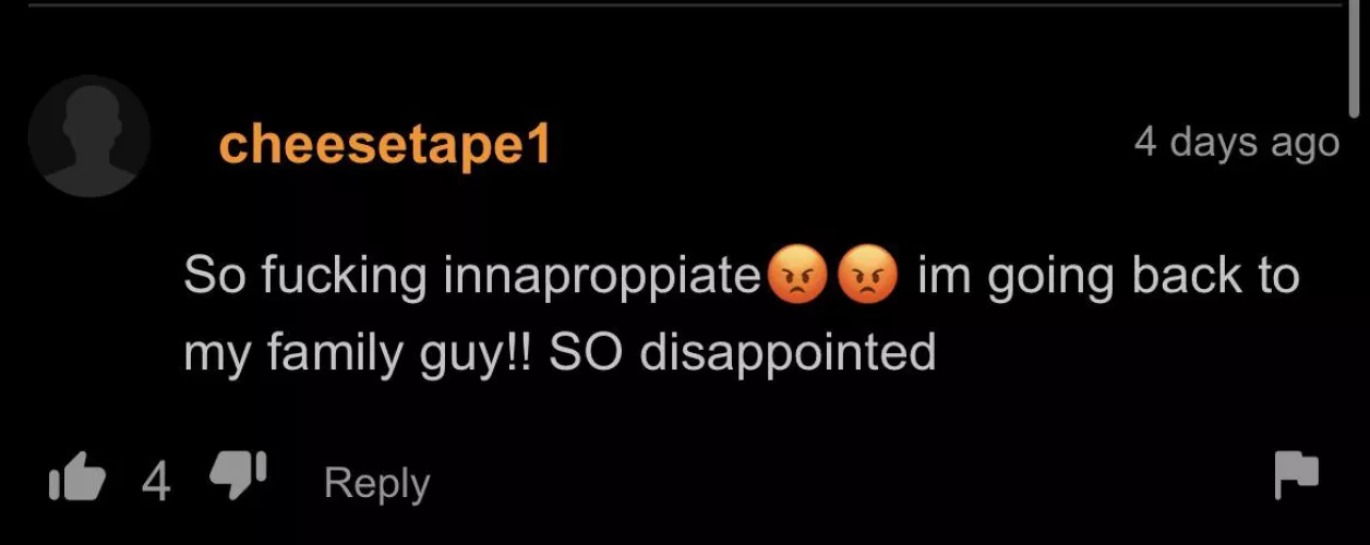 too much nudity 😡😡