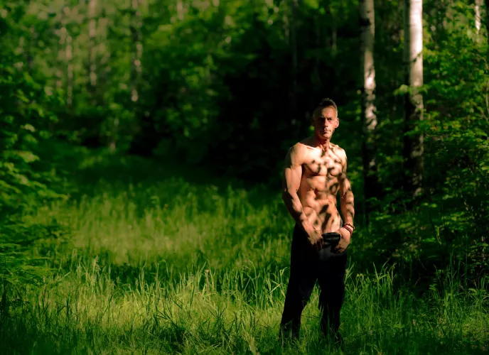 Wanna get naked in nature with me?