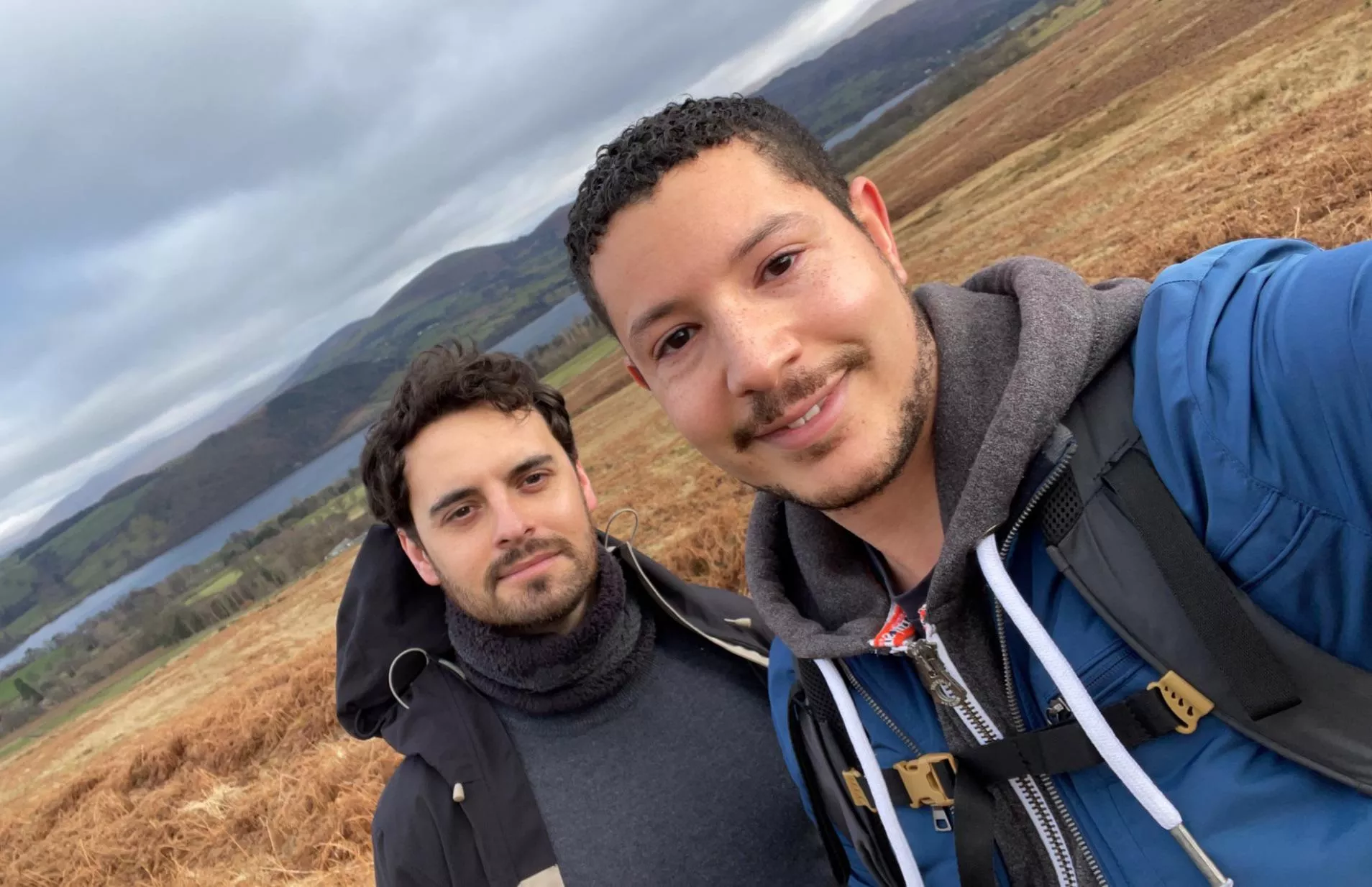 Wet and windy walk around the Lake District, UK