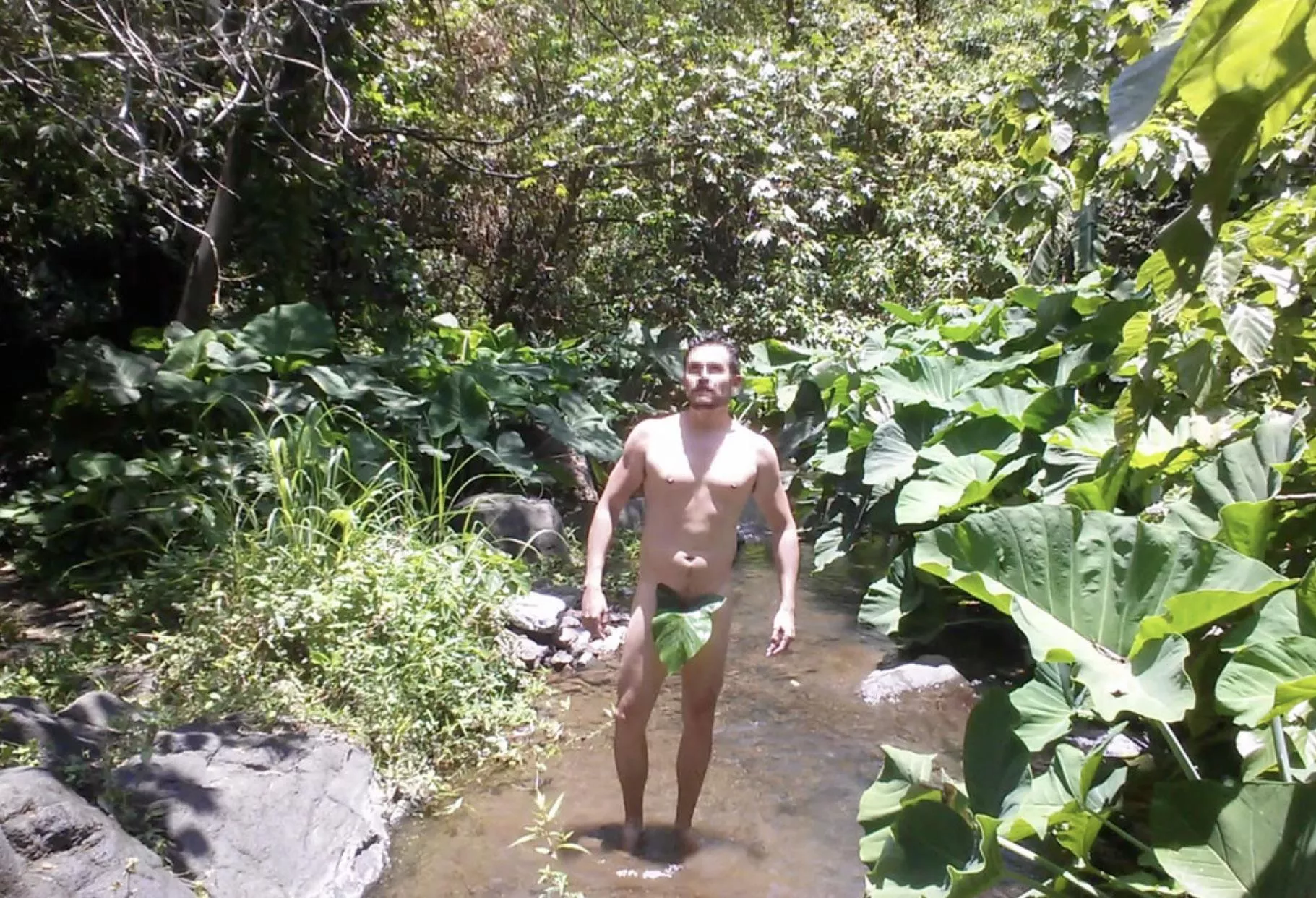 With my Adam suit on