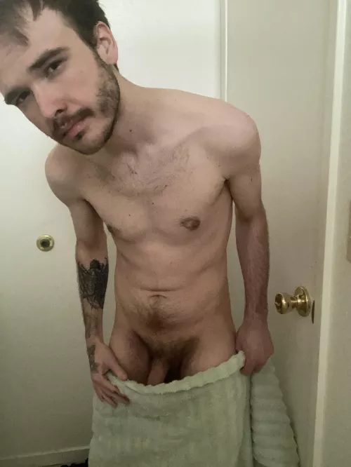 Would you take the towel off?