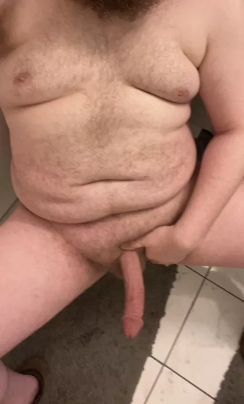 After shower chillin