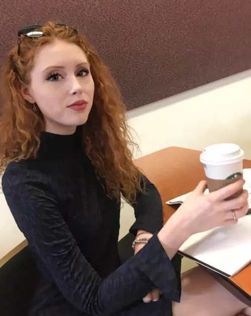 Always study with some coffee