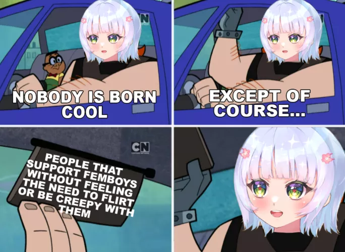 Be respectful, don't be weird!