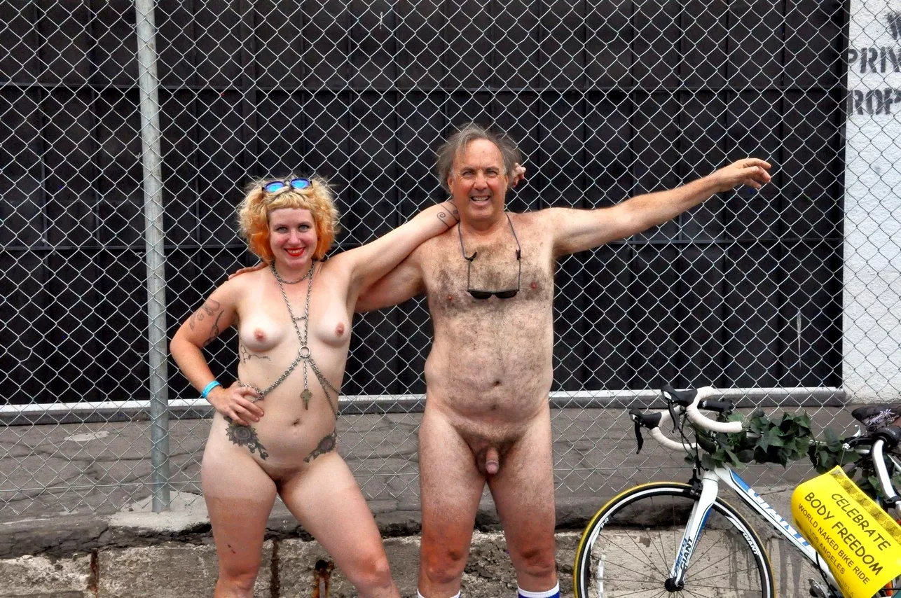 Celebrating body freedom at the World Nude Bike Rifde