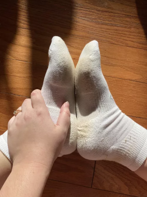 Dirty socks after a long hike 🥰 [female]