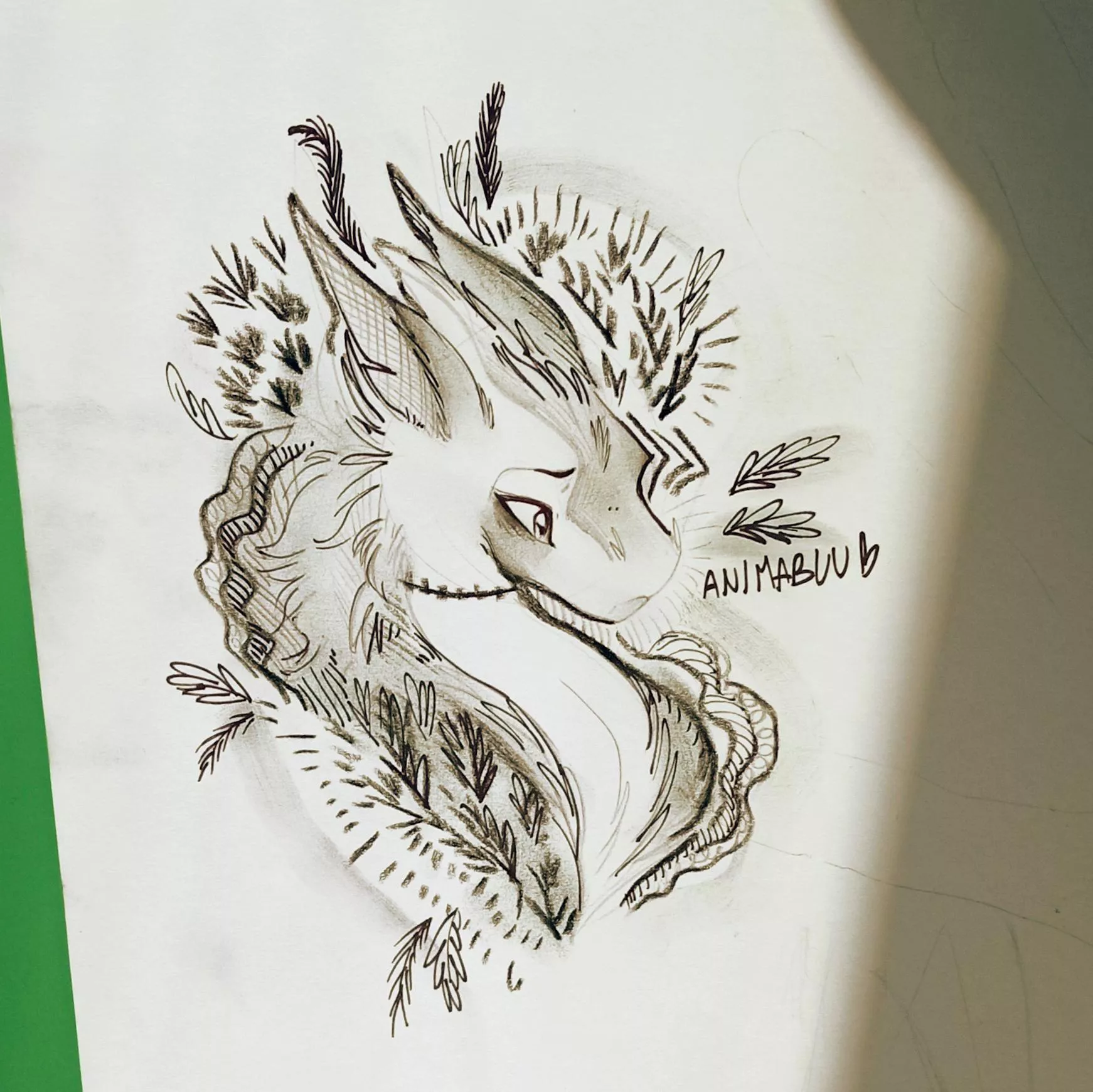 dragoness and wildflowers - animablu