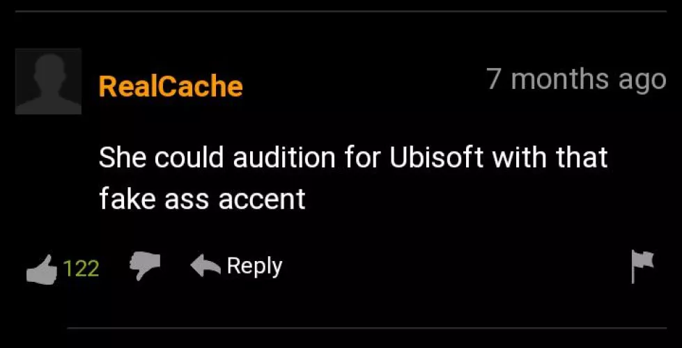 Fake accent