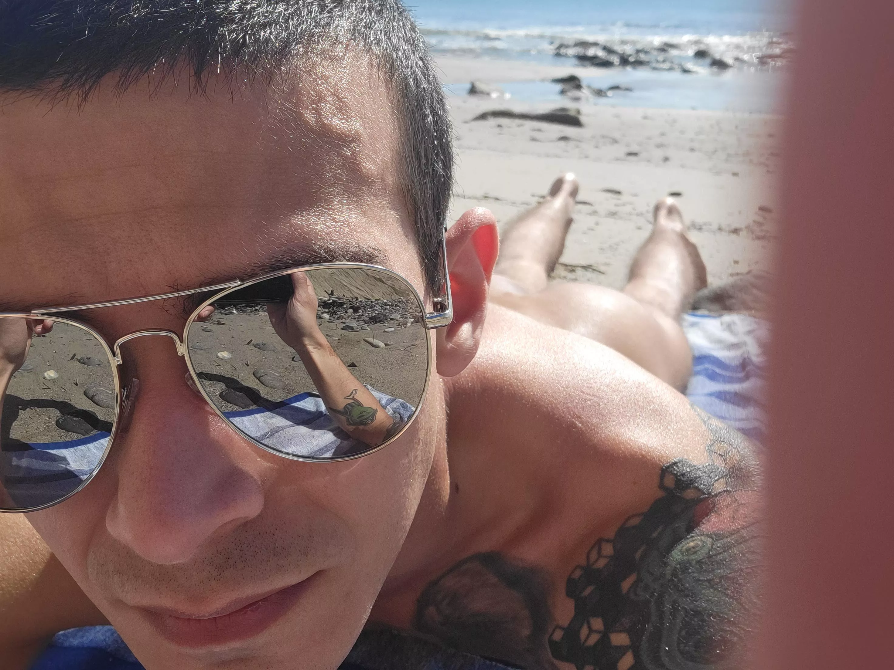 Fun in the sun at More Mesa Beach, Santa Barbar