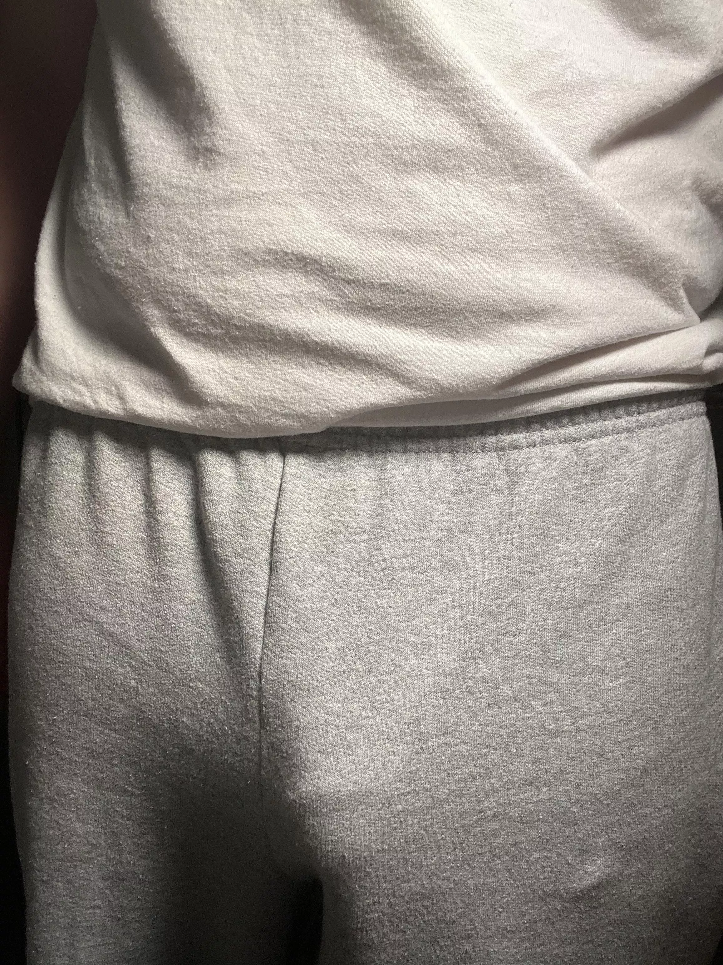 grey sweatpants season? 22m