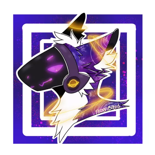 hehe protogen ( commissions open come get your own protogen, link in comments)