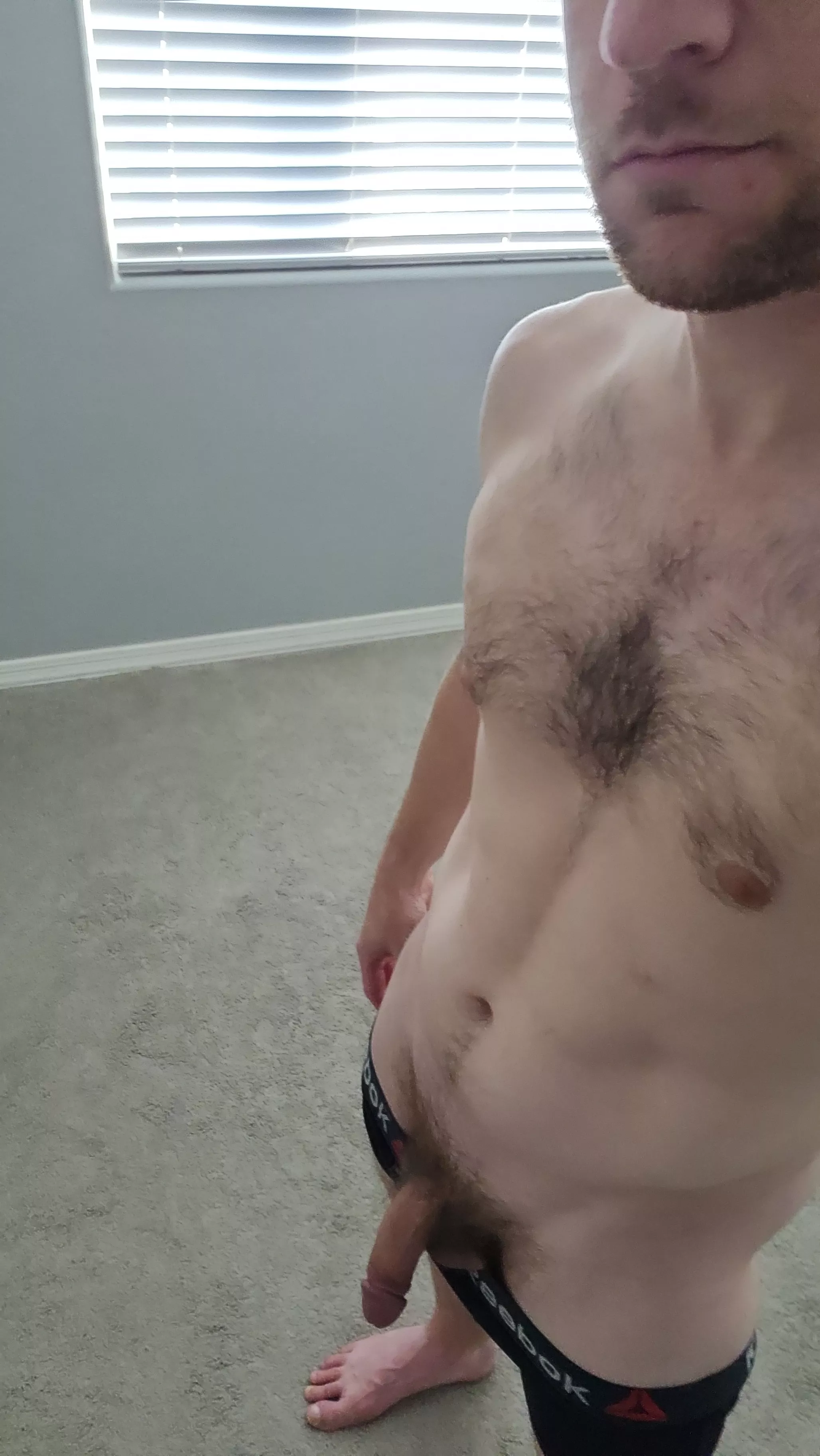 hug it with your hand